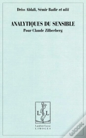 Capa do artigo Analytiques Du Sensible Pour Claude Zilberberg