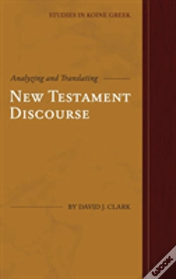 Capa do artigo Analyzing And Translating New Testament Discourse