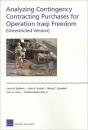Analyzing Contingency Contracting Purchases For Operation Iraqi Freedom (Unrestricted Version) - Preview
