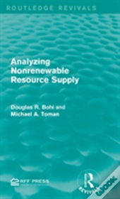 Analyzing Nonrenewable Resource Supply