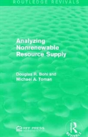 Analyzing Nonrenewable Resource Supply - Preview
