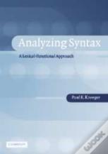 Analyzing Syntax