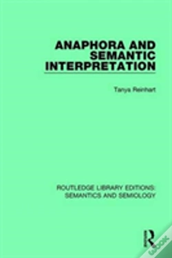 Capa do artigo Anaphora And Semantic Interpretation