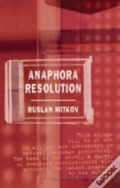 Capa do artigo Anaphora Resolution