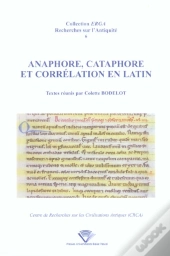 Anaphore, Cataphore Et Corrélation En Latin