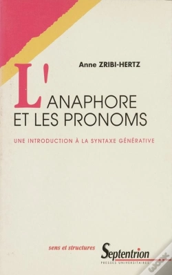 Capa do artigo Anaphore Et Les Pronoms