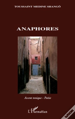 Capa do artigo Anaphores