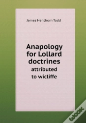 Capa do artigo Anapology For Lollard Doctrines Attributed To Wicliffe