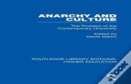 Anarchy And Culture