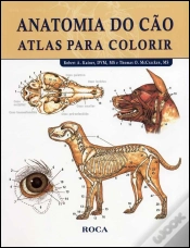 Capa do artigo Anatomia do Cão - Atlas para Colorir