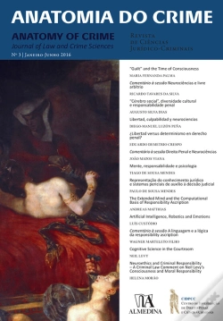 Capa do artigo Anatomia Do Crime N.º 3 - 2016