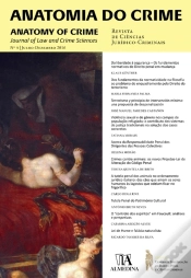 Capa do artigo Anatomia Do Crime N.º 4 - 2016