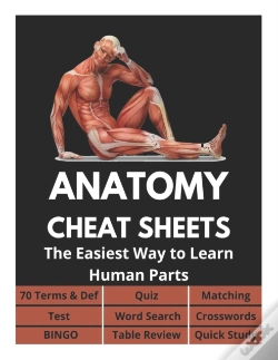 Capa do artigo Anatomy Cheat Sheets - 70 Terms & Def, Quiz, Matching, Test, Word Search, Crosswords, Bingo, Table Review, Quick Study