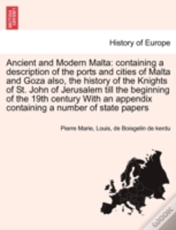 Capa do artigo Ancient And Modern Malta: Containing A D