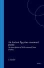 Ancient Egyptian Crossword Puzzle - Preview