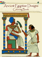 Ancient Egyptian Designs Coloring Book - Preview
