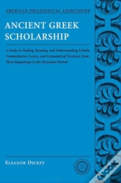 Capa do artigo Ancient Greek Scholarship
