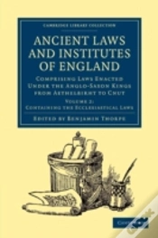 Capa do artigo Ancient Laws And Institutes Of England