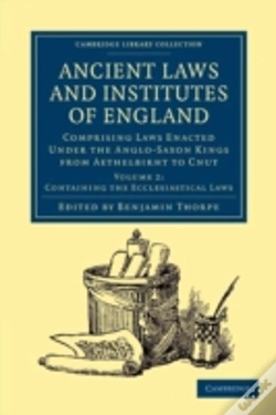 Capa do artigo Ancient Laws And Institutes Of England