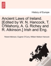 Capa do artigo Ancient Laws Of Ireland. (Edited By W. N