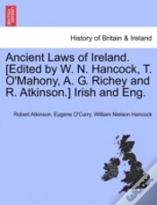 Capa do artigo Ancient Laws Of Ireland. (Edited By W. N