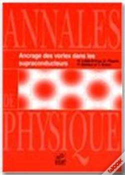 Capa do artigo Ancrage Des Vortex Dans Les Supraconducteurs N.4