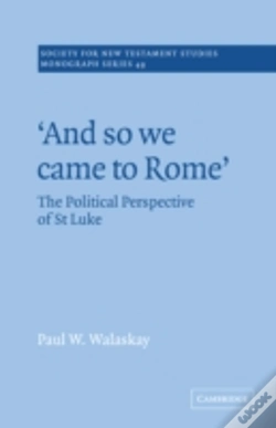Capa do artigo 'And So We Came To Rome '