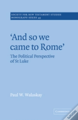 Capa do artigo 'And So We Came To Rome '
