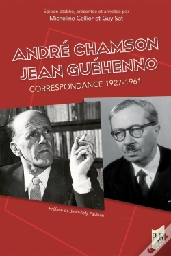Capa do artigo André Chamson - Jean Guéhenno : Correspondance 1927-1961