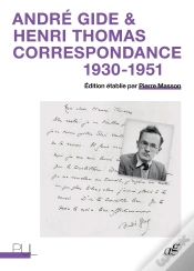 Capa do artigo André Gide & Henri Thomas : Correspondance, 1930-1951
