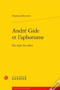 Capa do artigo André Gide Et L'Aphorisme ; Du Style Des Idées