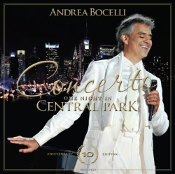 Capa do artigo Andrea Bocelli: Concerto - One Night in Central Park - CD