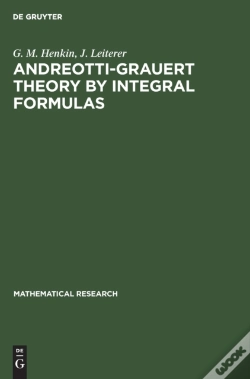 Capa do artigo Andreotti-Grauert Theory By Integral Formulas