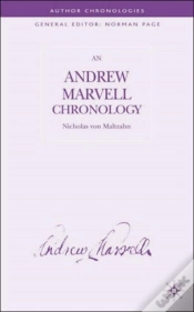 Capa do artigo Andrew Marvell Chronology