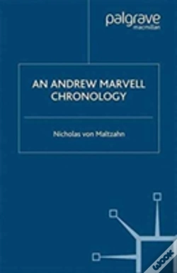Capa do artigo Andrew Marvell Chronology