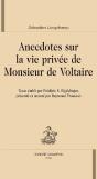 Anecdotes Sur La Vie Privée De Monsieur De Voltaire - Preview