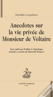 Capa do artigo Anecdotes Sur La Vie Privée De Monsieur De Voltaire