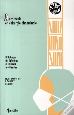 Capa do artigo Anesthésie En Chirurgie Abdominale ; Jepu (Édition 2007)