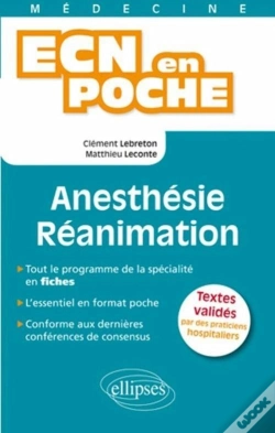 Capa do artigo Anesthesie-Reanimation