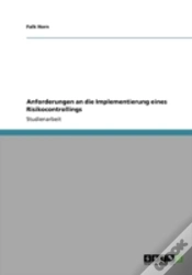 Capa do artigo Anforderungen An Die Implementierung Eines Risikocontrollings