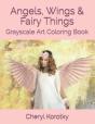 Angels, Wings   Fairy Things: Grayscale - Preview