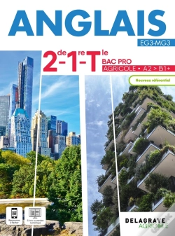 Capa do artigo Anglais 2de, 1re, Tle Bac Pro Agricole : Pochette Élève (Édition 2024)