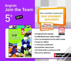 Capa do artigo Anglais ; 5ème ; Clé Usb