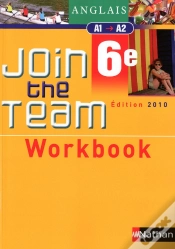 Capa do artigo Anglais ; 6eme, Niveau A1/A2 ; Workbook (Edition 2010)