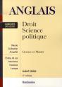 Anglais ; Droit, Science Politique - Preview