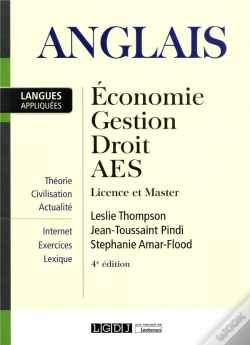 Capa do artigo Anglais ; Économie, Gestion, Droit, Aes ; Licence Et Master (4e Édition)