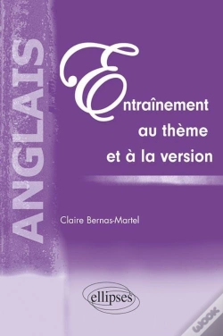 Capa do artigo Anglais ; Entrainement Au Thème Et À La Version