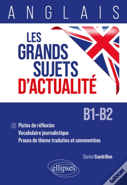 Capa do artigo Anglais - Les Grands Sujets D'Actualité