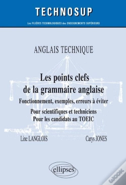 Capa do artigo Anglais Technique ; Les Points Clefs De La Grammaire Anglaise