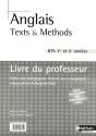Anglais ; Texts & Methods ; Bts 1e Et 2e Années ; Livre Du Professeur - Preview